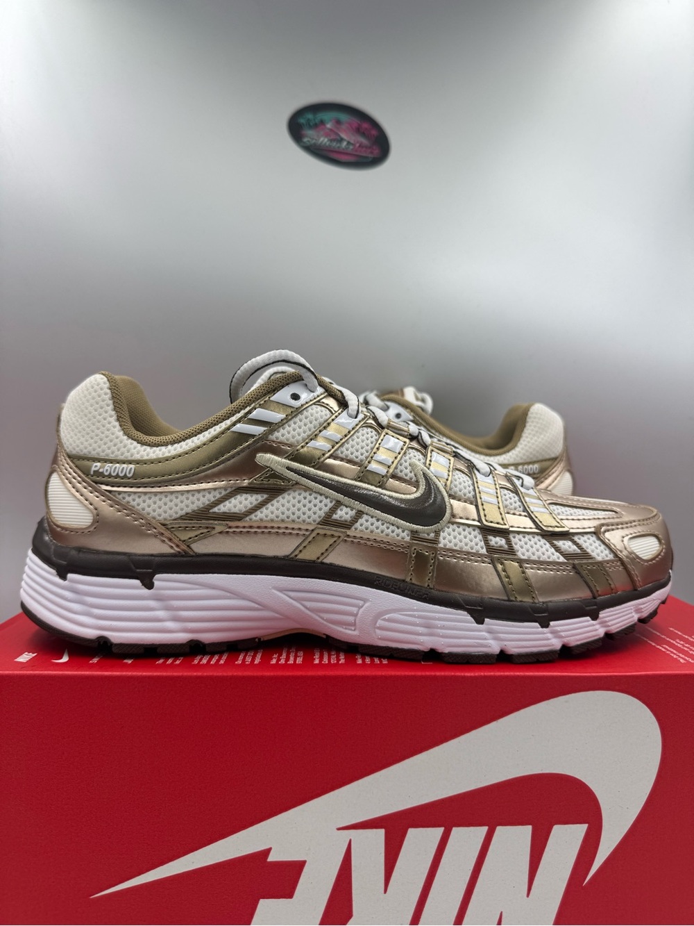 Nike P-6000 Sail Linen Dark Hazel BRAND NEW Size 9 Women